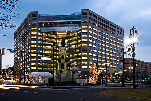 Compuware HQ at Dusk